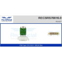 Resistenza, ventola abitacolo RECOFICIAL RECSRS70016.0
