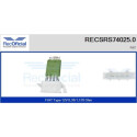 Resistenza, ventola abitacolo RECOFICIAL RECSRS74025.0