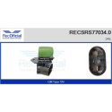 Resistenza in serie, motore elettrico (ventola del radiatore) RECOFICIAL RECSRS77034.0