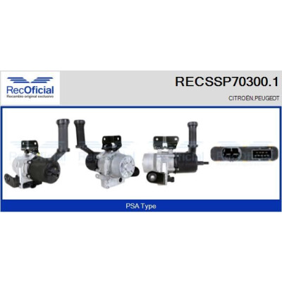Pompa idraulica, sterzo RECOFICIAL RECSSP70300.1