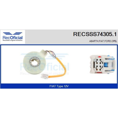Sensore angolo di sterzata RECOFICIAL RECSSS74305.1