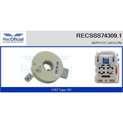 Sensore angolo di sterzata RECOFICIAL RECSSS74309.1