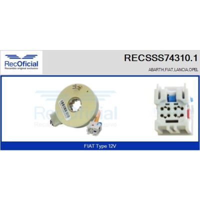 Sensore angolo di sterzata RECOFICIAL RECSSS74310.1