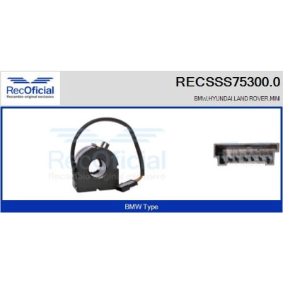 Sensore angolo di sterzata RECOFICIAL RECSSS75300.0
