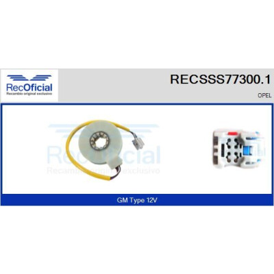 Sensore angolo di sterzata RECOFICIAL RECSSS77300.1