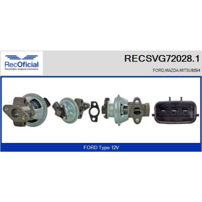 Valvola EGR RECSVG72028.1