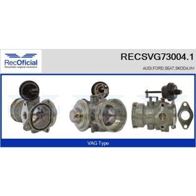 Valvola EGR RECSVG73004.1