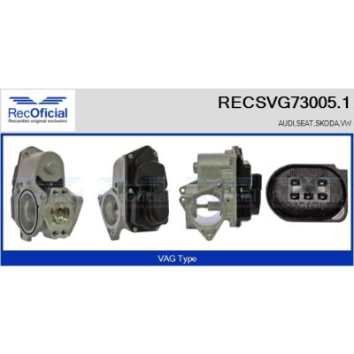 Valvola EGR RECSVG73005.1