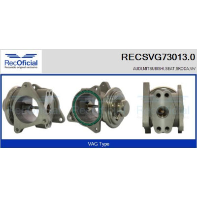 Valvola EGR RECSVG73013.0