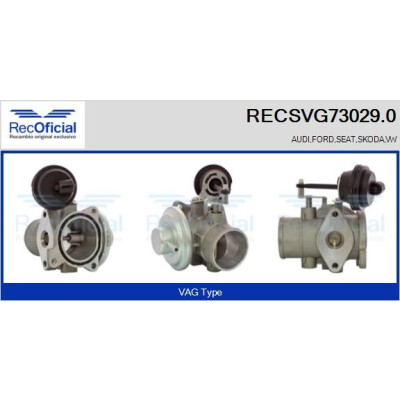 Valvola EGR RECSVG73029.0