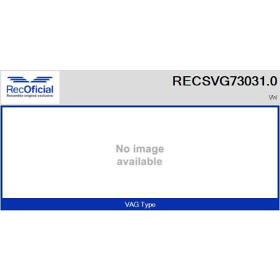 Valvola EGR RECOFFICIAL RECSVG73031.0