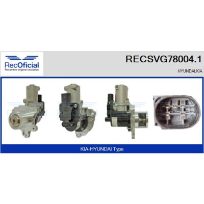 Valvola EGR RECSVG78004.1