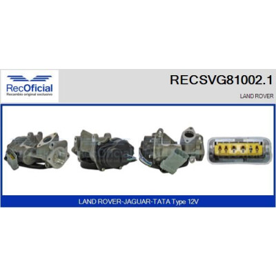 Valvola EGR RECOFFICIAL RECSVG81002.1