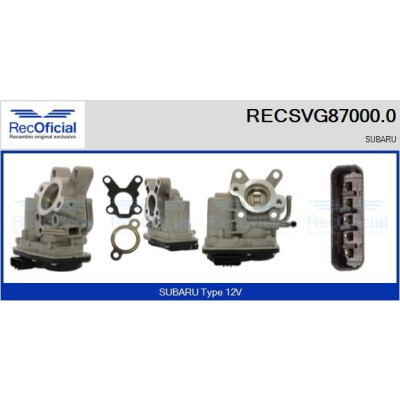 Valvola EGR RECSVG87000.0