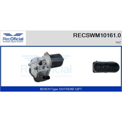 Motore tergicristallo RECOOFFICIAL RECSWM10161.0