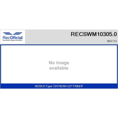 Motore tergicristallo RECOOFFICIAL RECSWM10305.0
