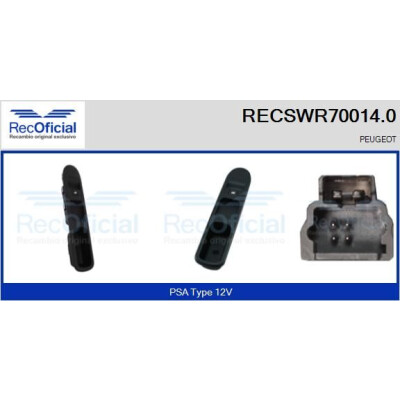 Interruttore finestra RECOFICIAL RECSWR70014.0