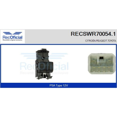 Interruttore finestra RECOFICIAL RECSWR70054.1