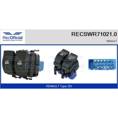 Interruttore finestra RECOFICIAL RECSWR71021.0