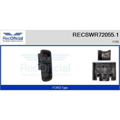 Interruttore finestra RECOFICIAL RECSWR72055.1