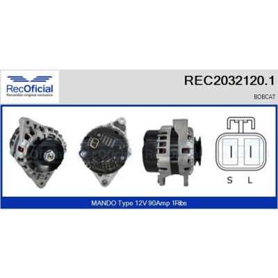 Alternatore RECOFICIAL REC2032120.1
