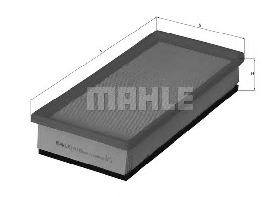 Filtro aria MAHLE ORIGINAL LX 1618