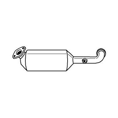 Filtro antiparticolato/particolato, sistema di scarico SIGAM 40353