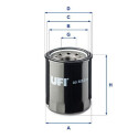 Filtro olio UFI 23.652.00