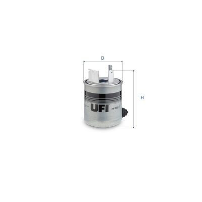 Filtro carburante UFI 24.095.07