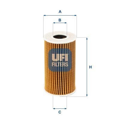 Filtro olio UFI 25.223.00