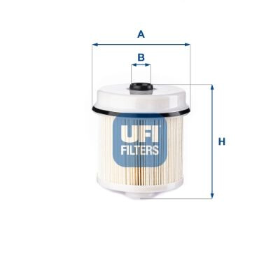 Filtro carburante UFI 26.132.00