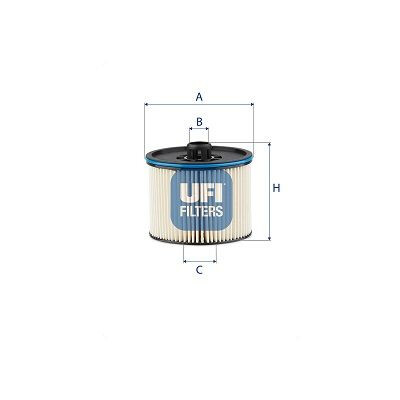 Filtro carburante UFI 26.195.00