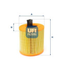 Filtro aria UFI 27.E61.00