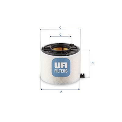 Filtro aria UFI 27.G33.00