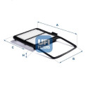Filtro aria UFI 30.A97.00