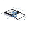 Filtro aria UFI 30.A97.00