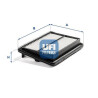 Filtro aria UFI 30.C41.00
