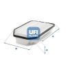 Filtro aria UFI 30.C45.00