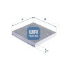 Filtro aria abitacolo UFI 54.306.00