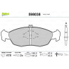 Kit pastiglie freno VALEO 598038