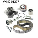 Kit pompa acqua + cinghia distribuzione SKF VKMC 01277