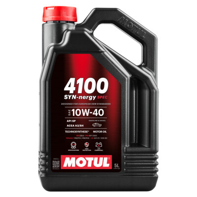 Olio motore Motul 4100 SYN-nergy SPEC 10W40 5L