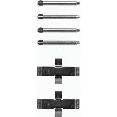 Kit accessori, pastiglie freno HELLA 8DZ 355 207-381