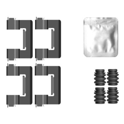 Kit accessori, pastiglie freno HELLA 8DZ 355 207-151