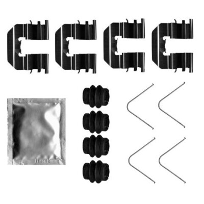 Kit accessori, pastiglie freno HELLA 8DZ 355 206-961
