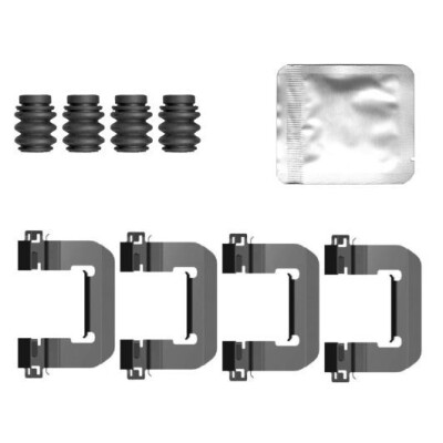 Kit accessori, pastiglie freno HELLA 8DZ 355 207-031