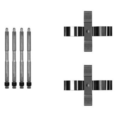 Kit accessori, pastiglie freno HELLA 8DZ 355 206-271