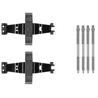 Kit accessori, pastiglie freno HELLA 8DZ 355 206-291
