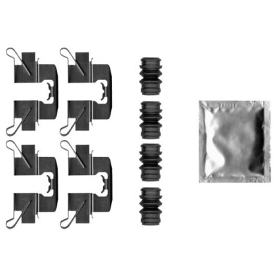 Kit accessori, pastiglie freno HELLA 8DZ 355 206-921
