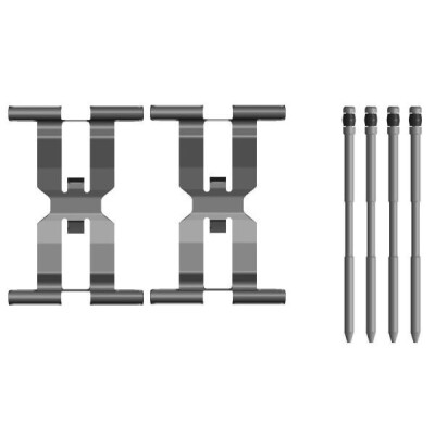 Kit accessori, pastiglie freno HELLA 8DZ 355 207-021